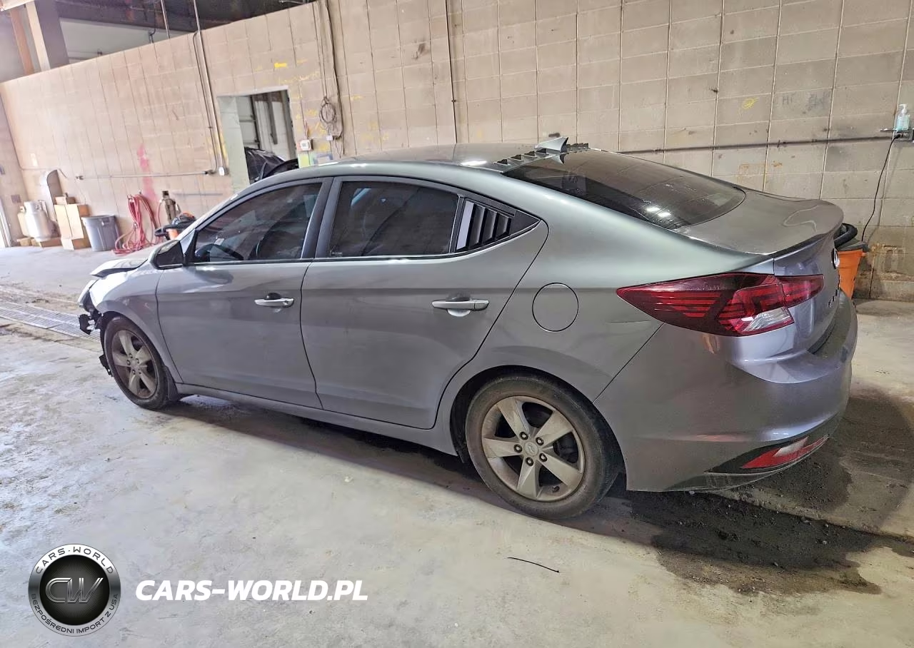 2019 Hyundai Elantra Sel VIN:5NPD84LF1KH407395 - 2
