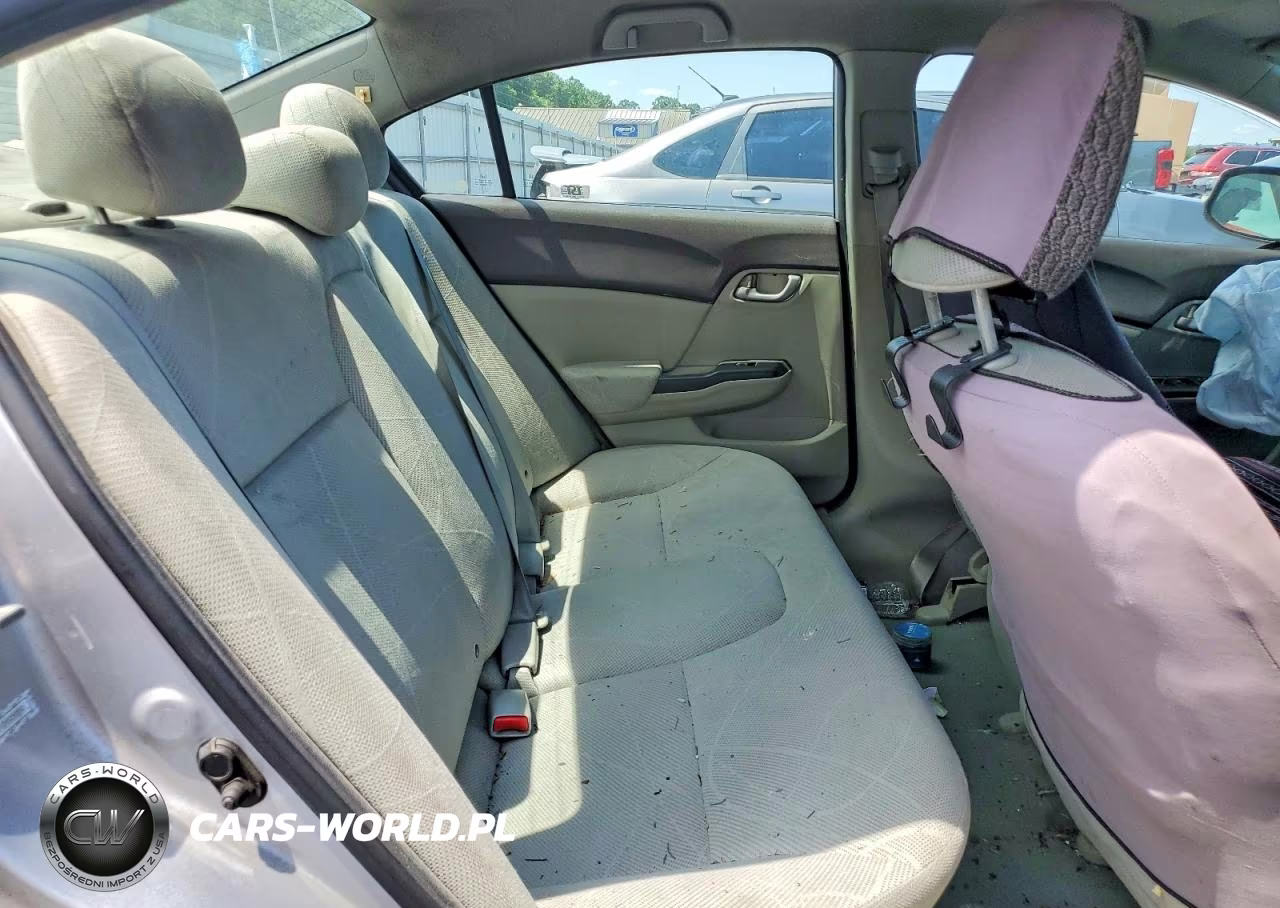 2012 Honda Civic Lx VIN:2HGFB2F50CH525550 - 10
