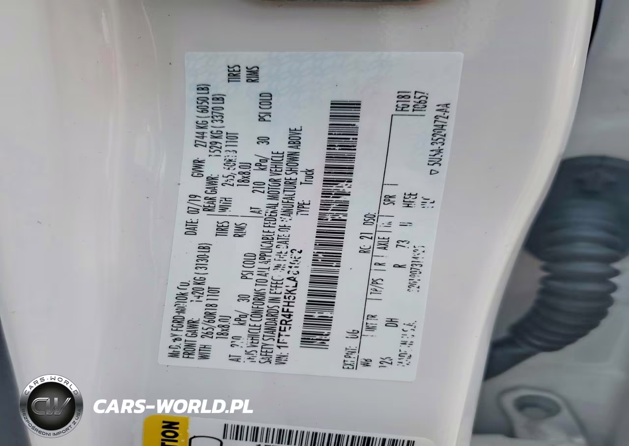 2019 Ford Ranger Xl VIN:1FTER4FH5KLA81062 - 12