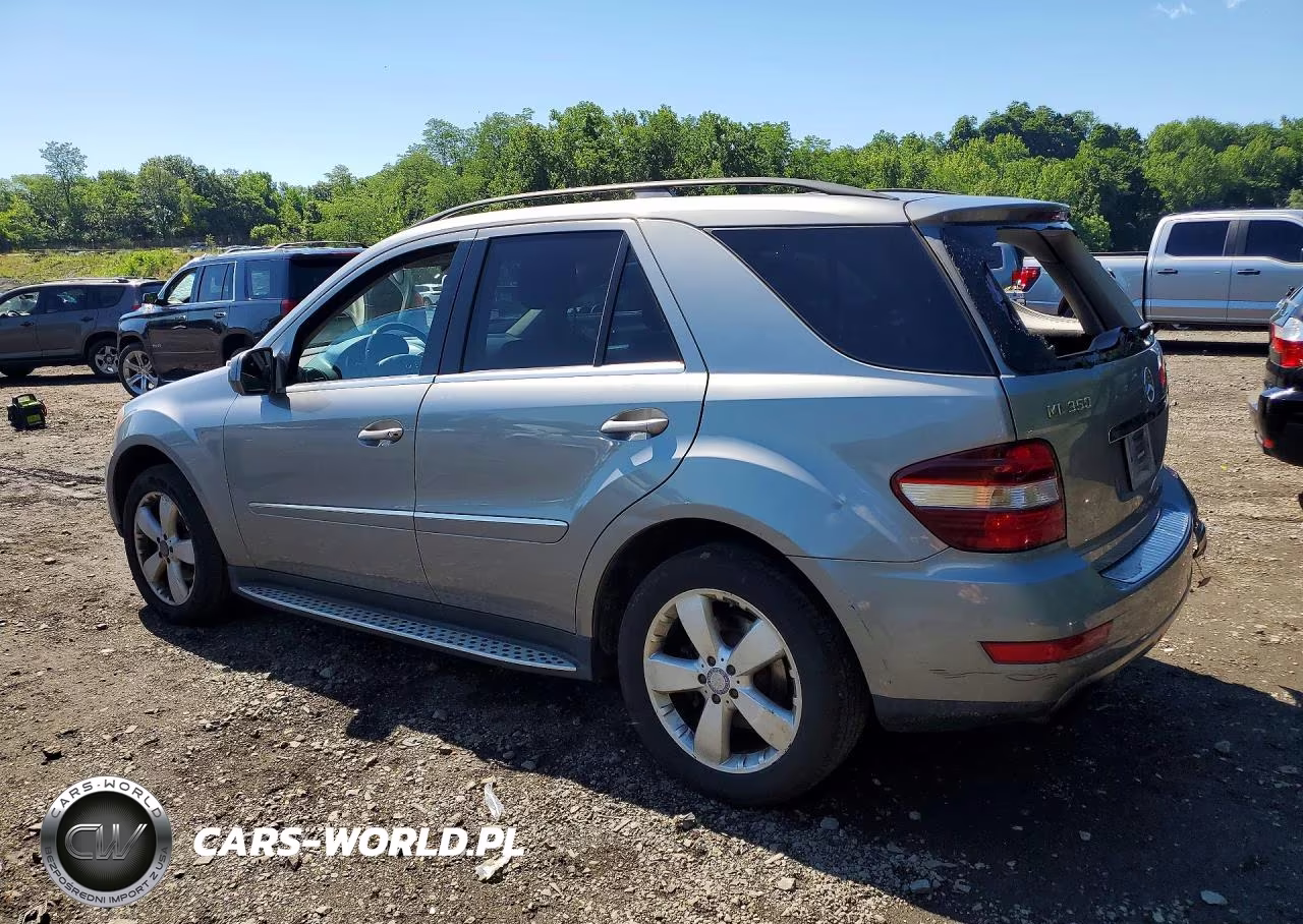 2010 Mercedes-Benz Ml 350 4Matic VIN:4JGBB8GB9AA569638 - 2