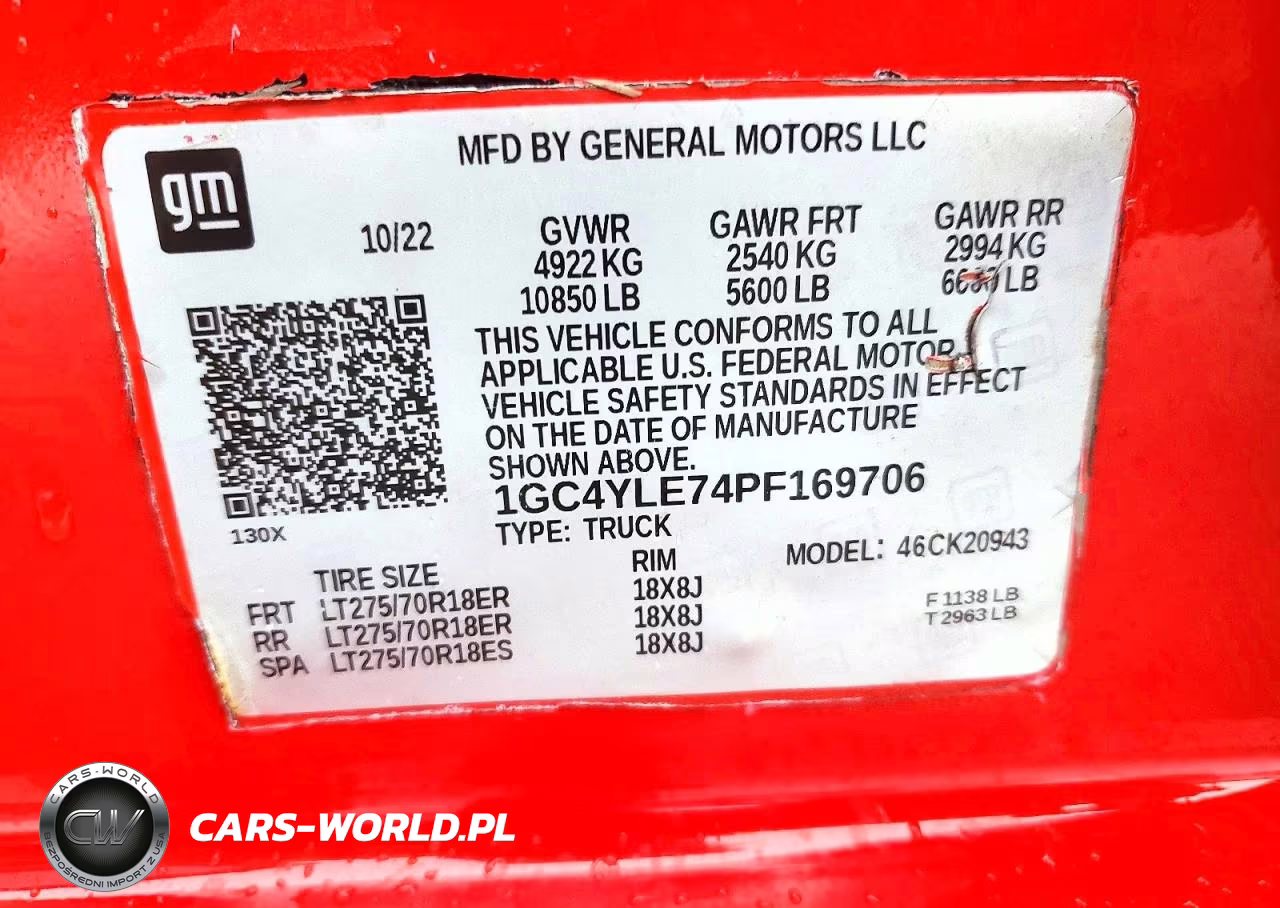 2023 Chevrolet Silverado K2500 Heavy Duty VIN:1GC4YLE74PF169706 - 14