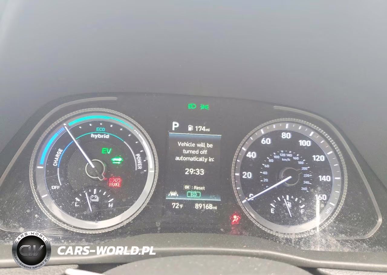 2021 Hyundai Sonata Hybrid Blue VIN:KMHL24JJ0MA033100 - 9