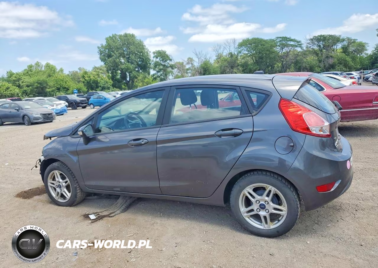 2017 Ford Fiesta Se VIN:3FADP4EJ3HM132853 - 2