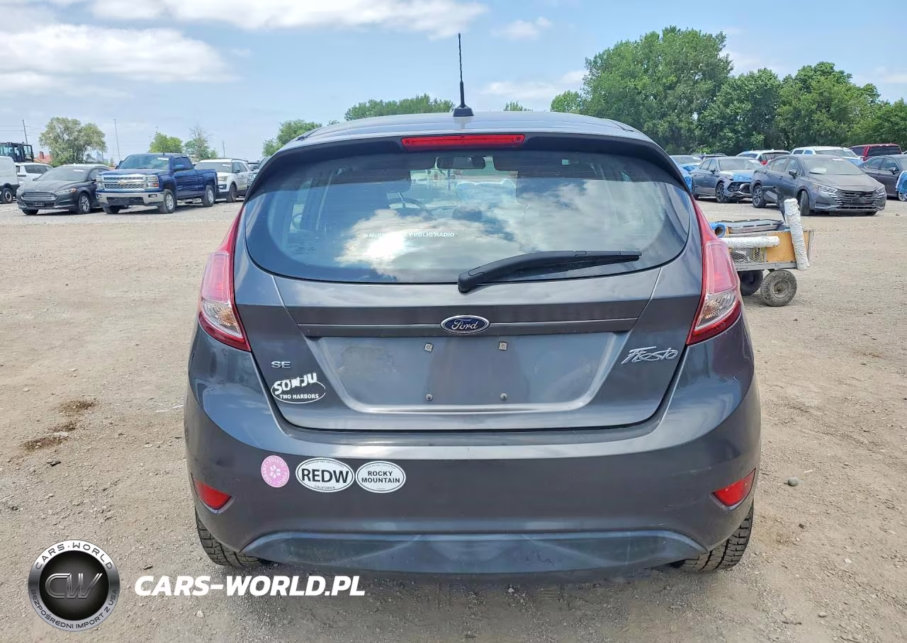 2017 Ford Fiesta Se VIN:3FADP4EJ3HM132853 - 6