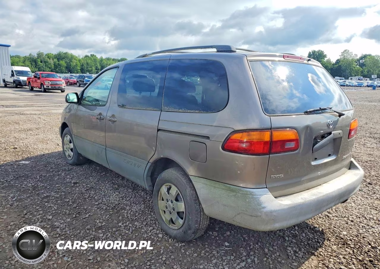 1999 Toyota Sienna Le VIN:4T3ZF13CXXU166498 - 2