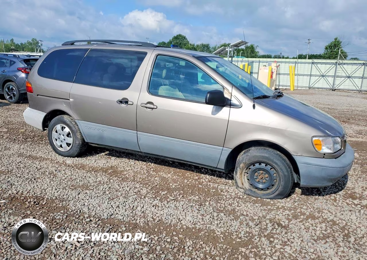 1999 Toyota Sienna Le VIN:4T3ZF13CXXU166498 - 4