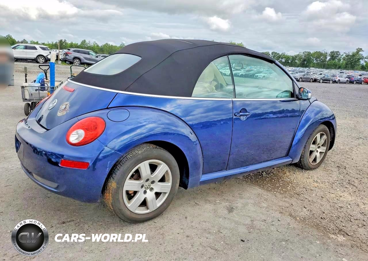 2006 Volkswagen New Beetle Convertible VIN:3VWPF31Y16M303567 - 3