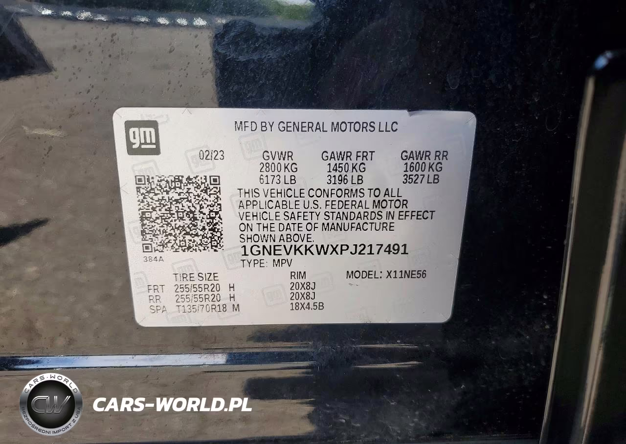 2023 Chevrolet Traverse Premier VIN:1GNEVKKWXPJ217491 - 12