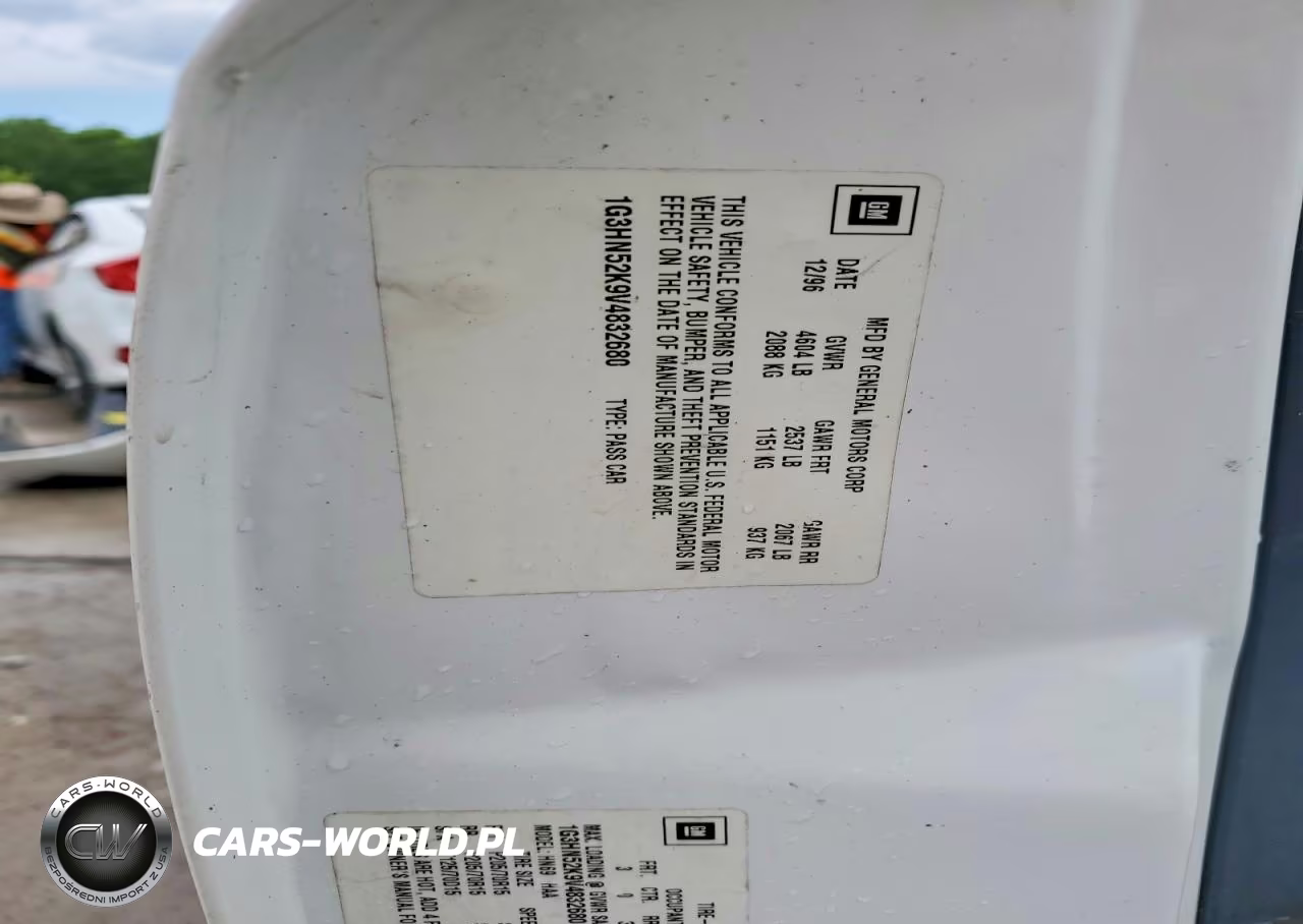 1997 Oldsmobile 88 Base VIN:1G3HN52K9V4832680 - 12