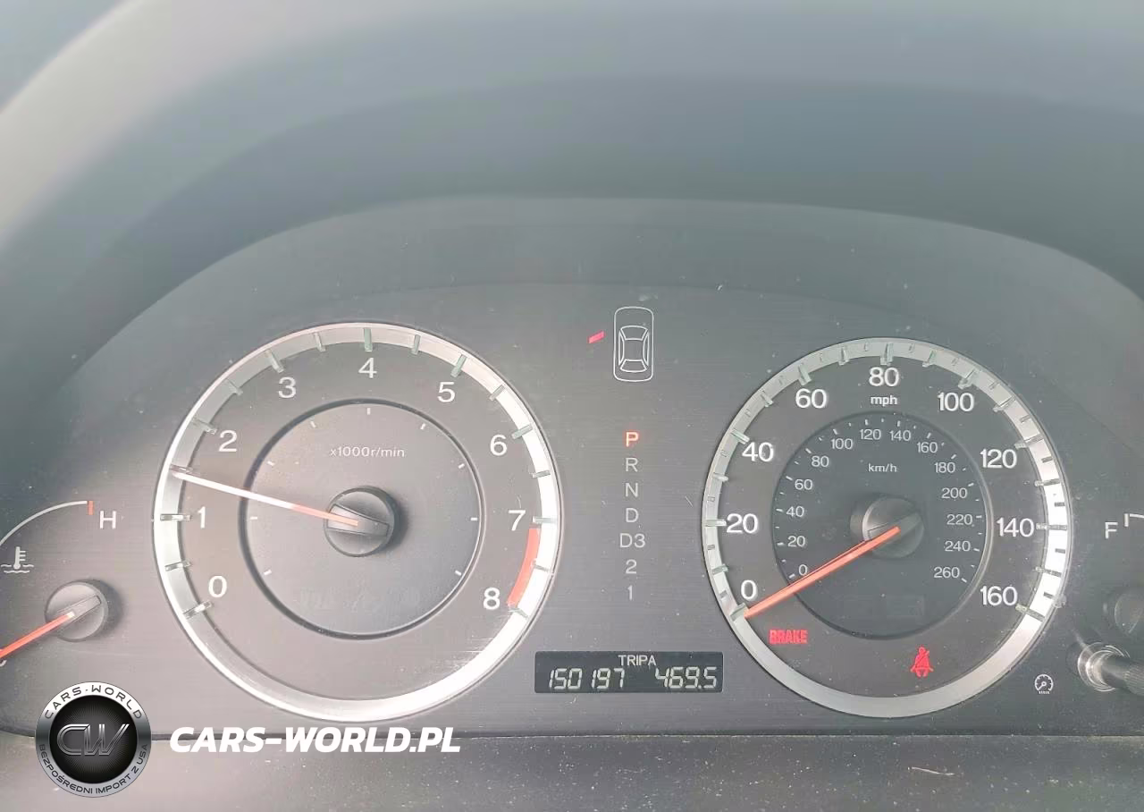 2008 Honda Accord Exl VIN:1HGCP26888A127197 - 9