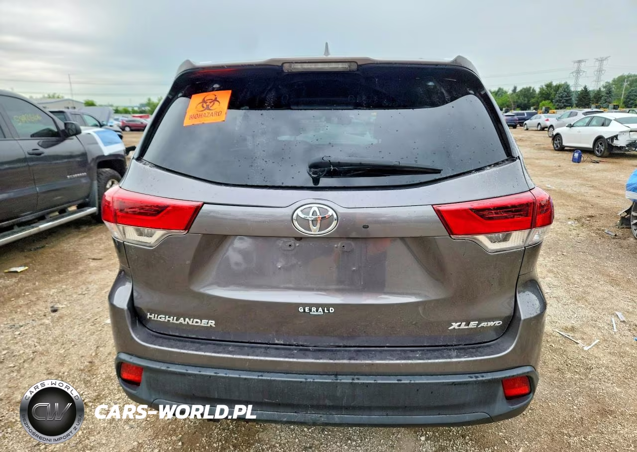 2018 Toyota Highlander Xle VIN:5TDJZRFHXJS854925 - 6