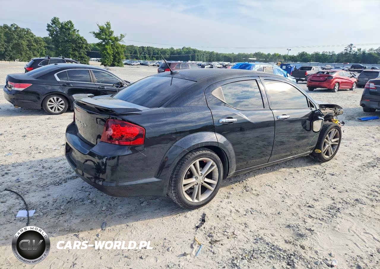 2012 Dodge Avenger Se VIN:1C3CDZAG4CN255666 - 3