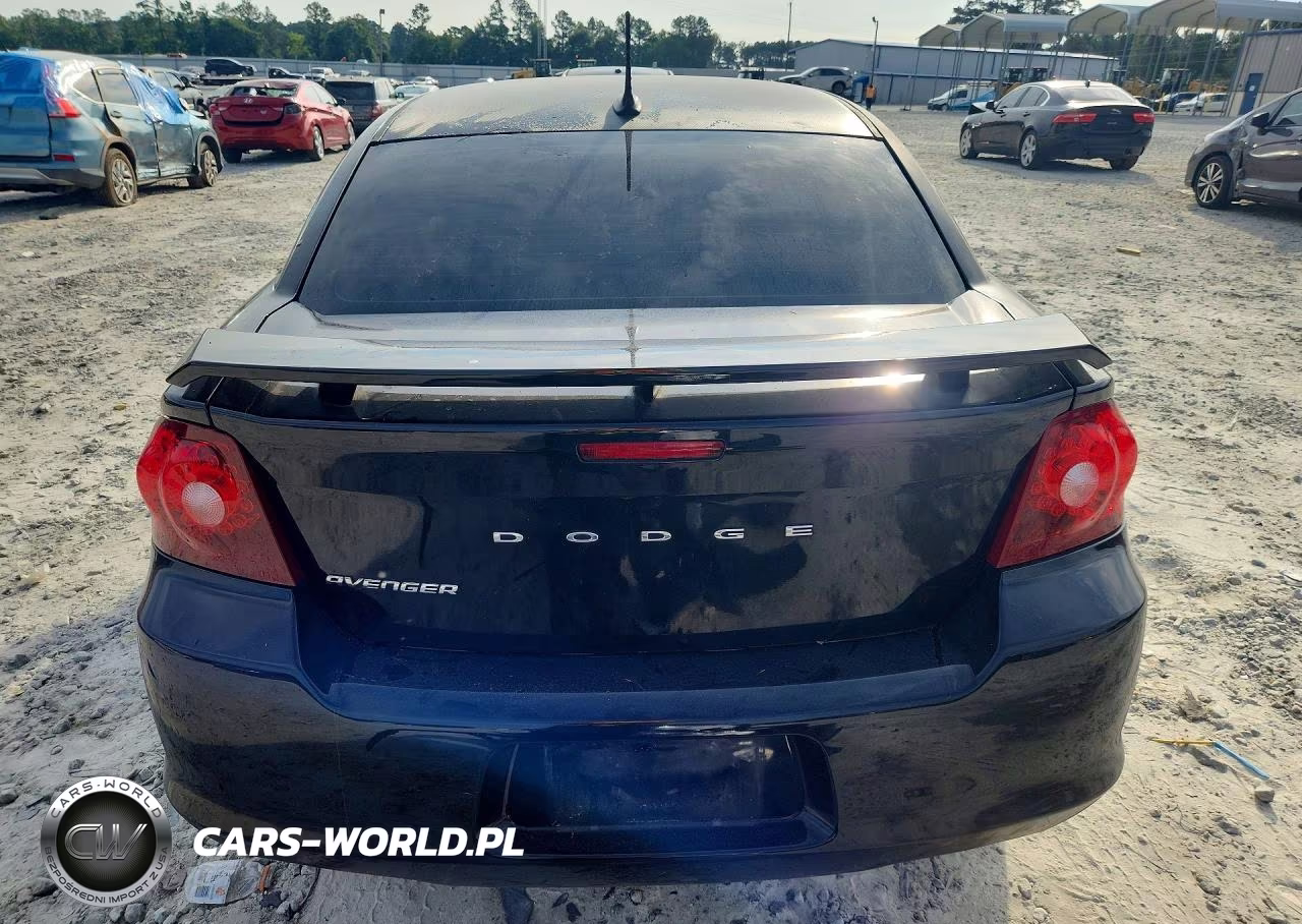 2012 Dodge Avenger Se VIN:1C3CDZAG4CN255666 - 6