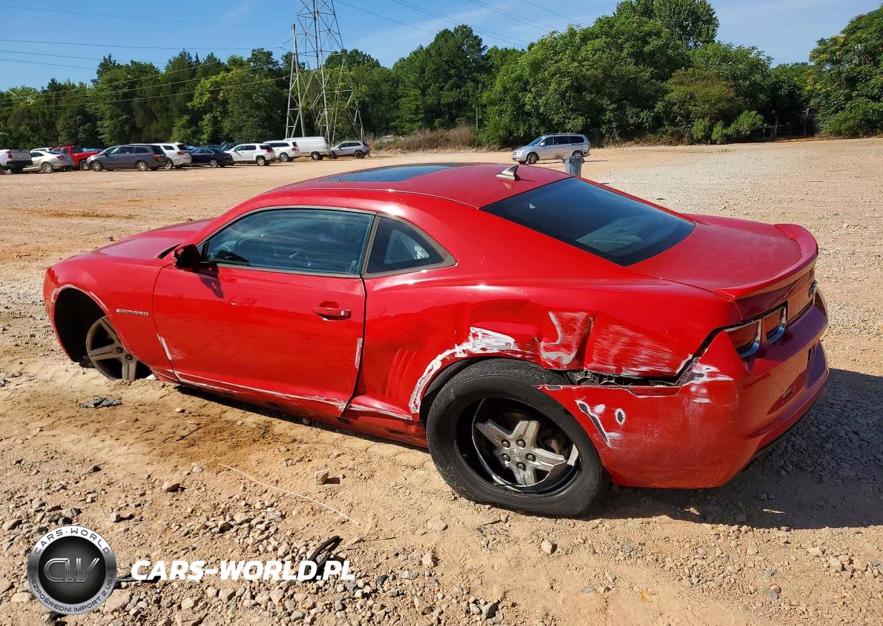 2012 Chevrolet Camaro Lt VIN:2G1FB1E31C9158962 - 2