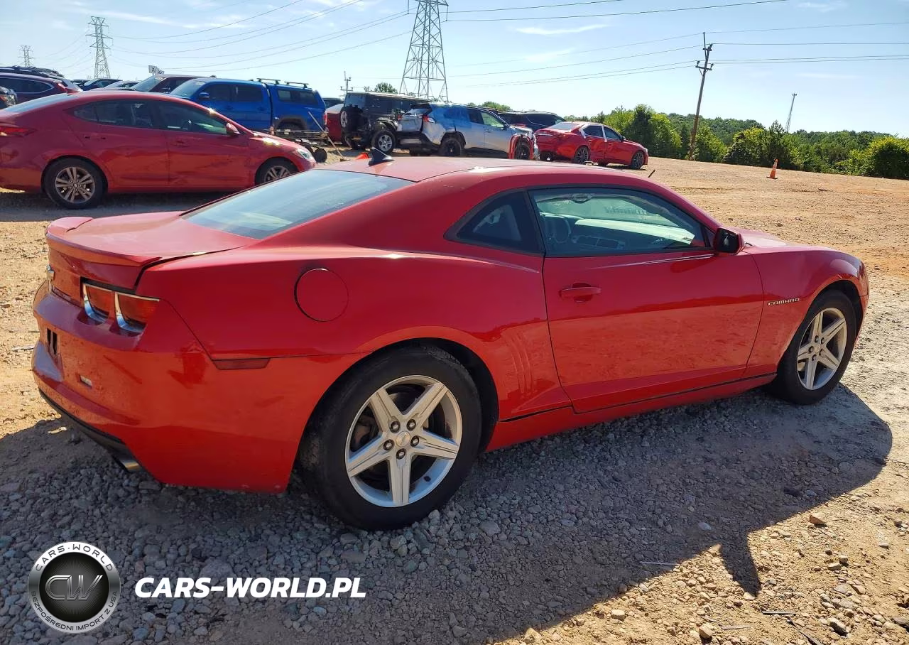 2012 Chevrolet Camaro Lt VIN:2G1FB1E31C9158962 - 3