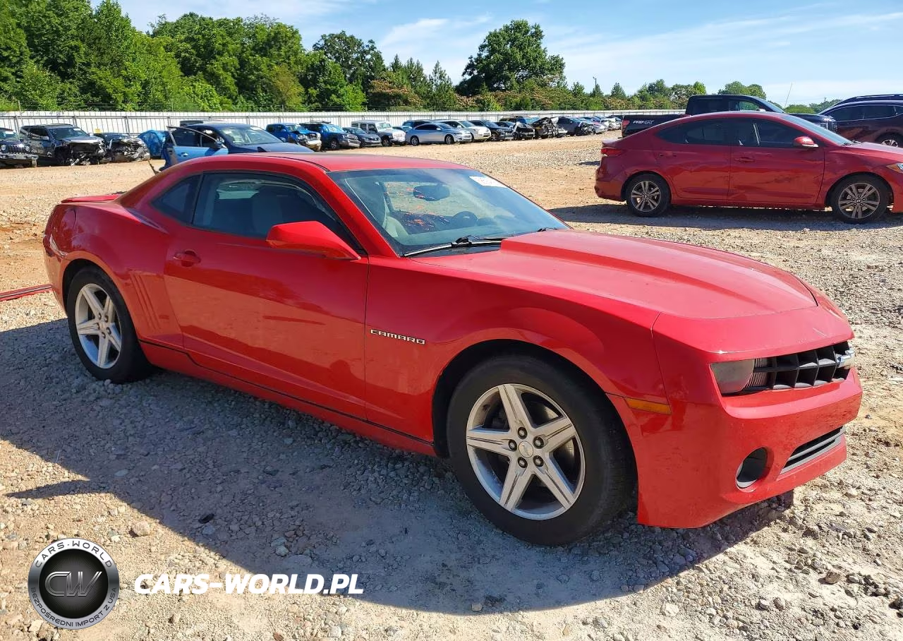 2012 Chevrolet Camaro Lt VIN:2G1FB1E31C9158962 - 4