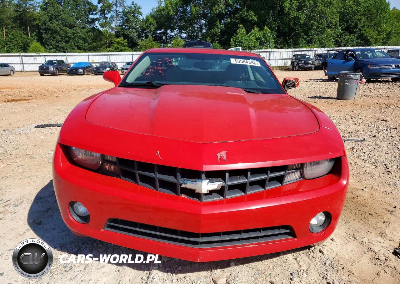 2012 Chevrolet Camaro Lt VIN:2G1FB1E31C9158962 - 5
