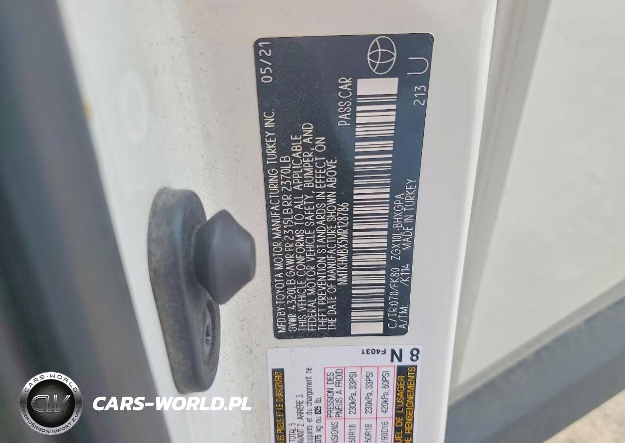 2021 Toyota C-Hr Xle VIN:NMTKHMBX5MR128786 - 13
