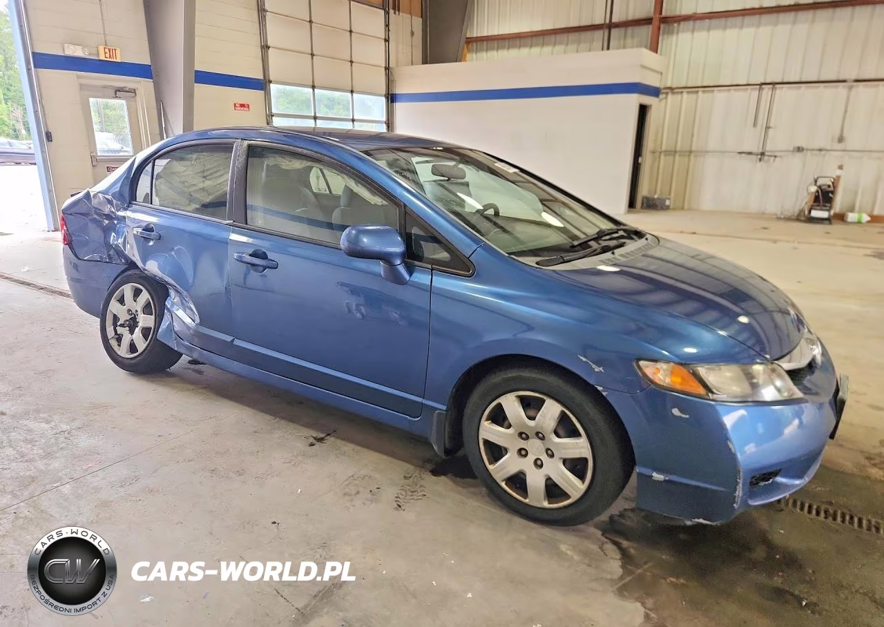 2009 Honda Civic Lx VIN:1HGFA16549L023326 - 4