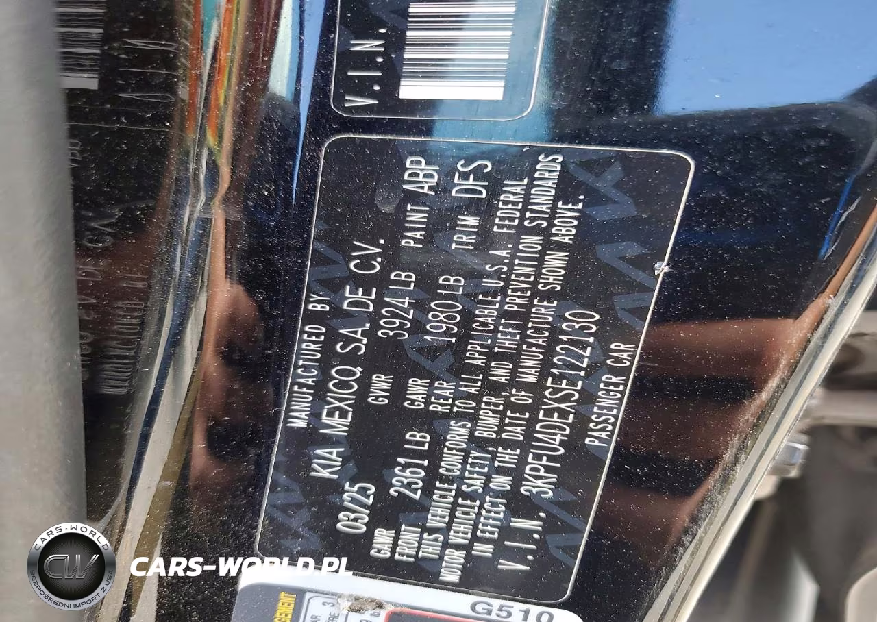 2025 Kia K4 Ex VIN:3KPFU4DEXSE122130 - 12