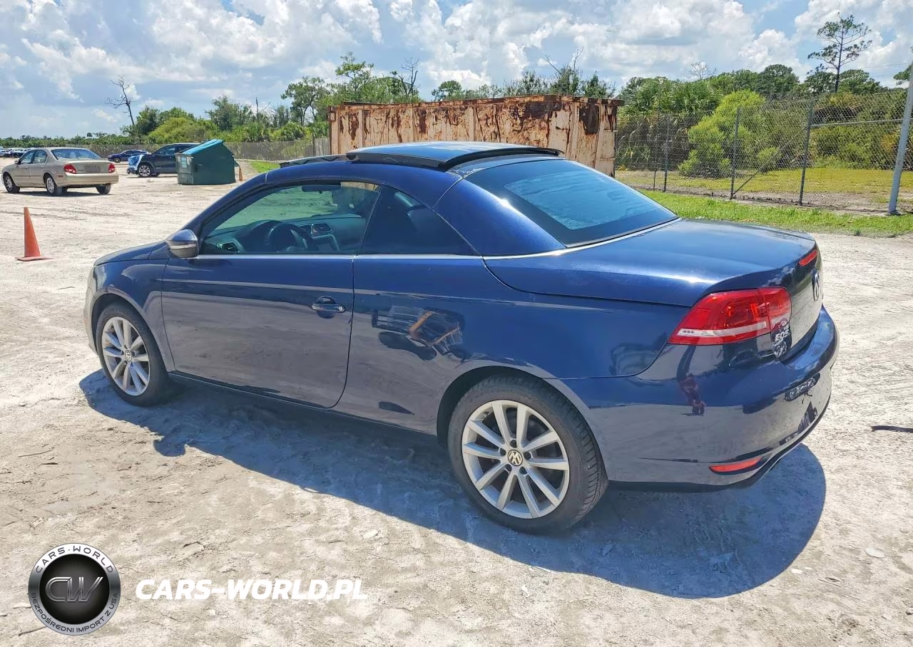 2012 Volkswagen Eos Komfort VIN:WVWBW7AH4CV001518 - 2