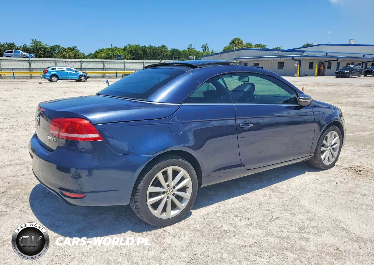 2012 Volkswagen Eos Komfort VIN:WVWBW7AH4CV001518 - 3