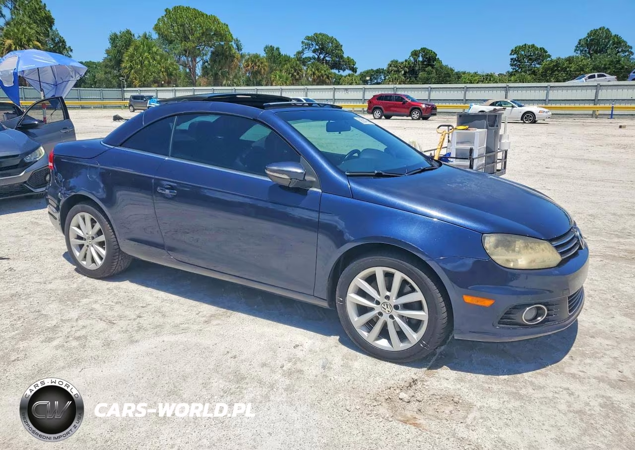 2012 Volkswagen Eos Komfort VIN:WVWBW7AH4CV001518 - 4