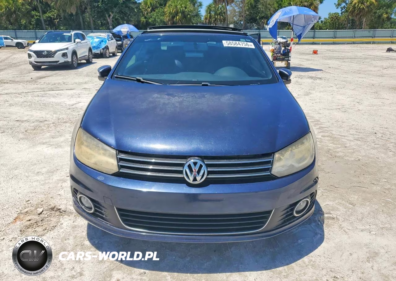 2012 Volkswagen Eos Komfort VIN:WVWBW7AH4CV001518 - 5