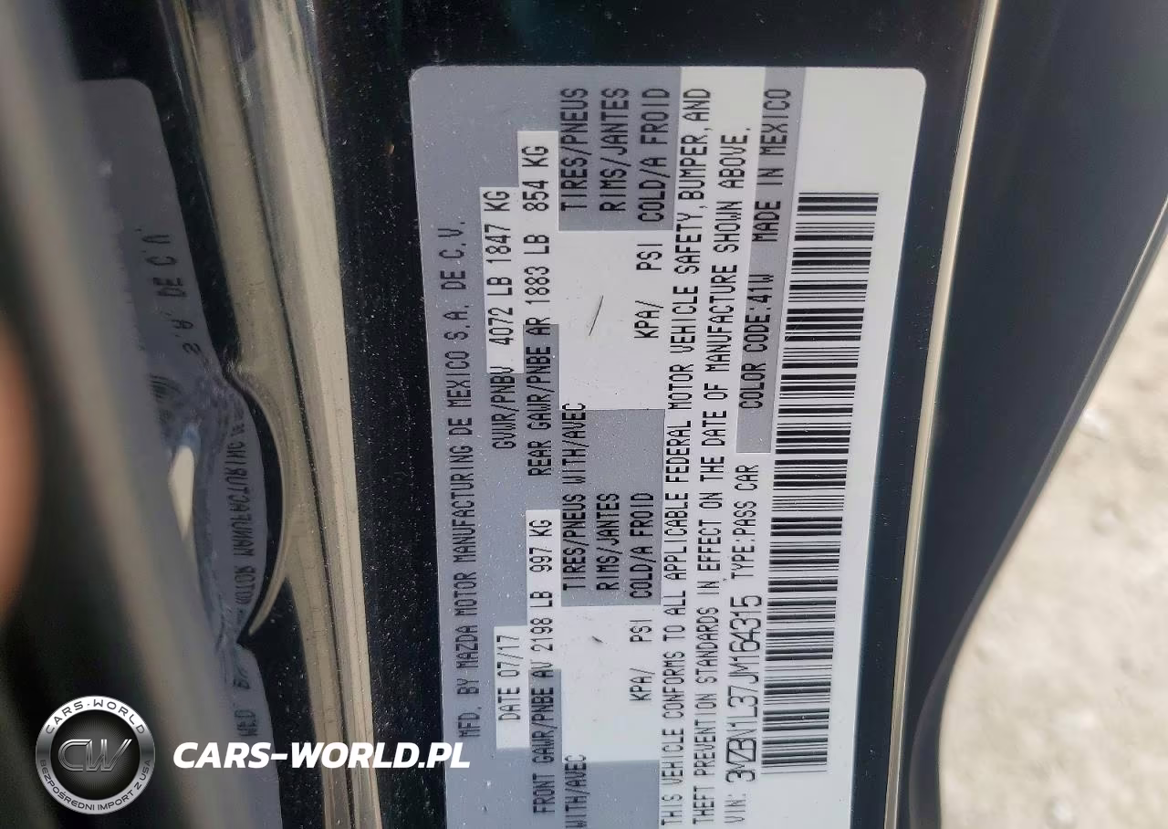 2018 Mazda 3 Touring VIN:3MZBN1L37JM164315 - 13