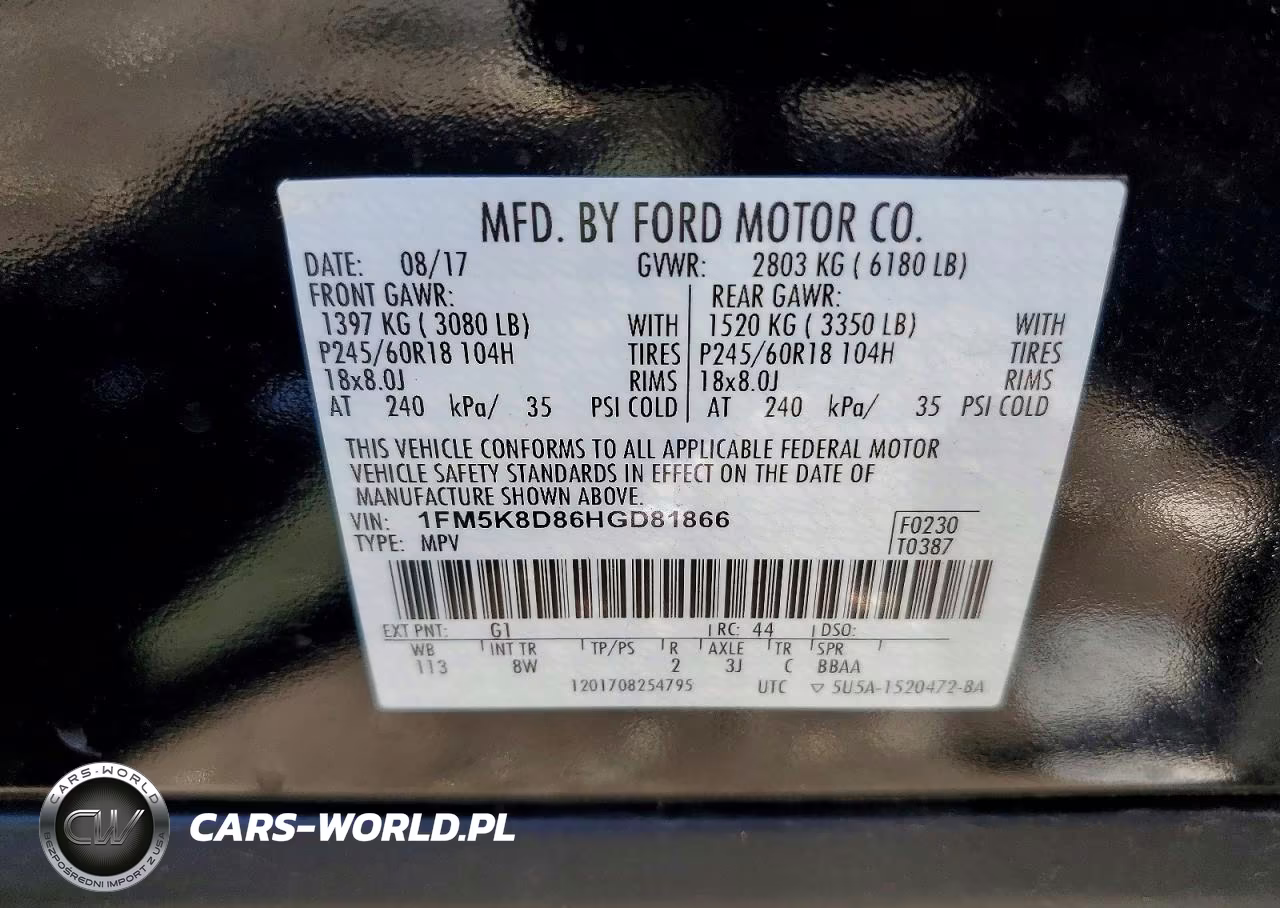 2017 Ford Explorer Xlt VIN:1FM5K8D86HGD81866 - 13
