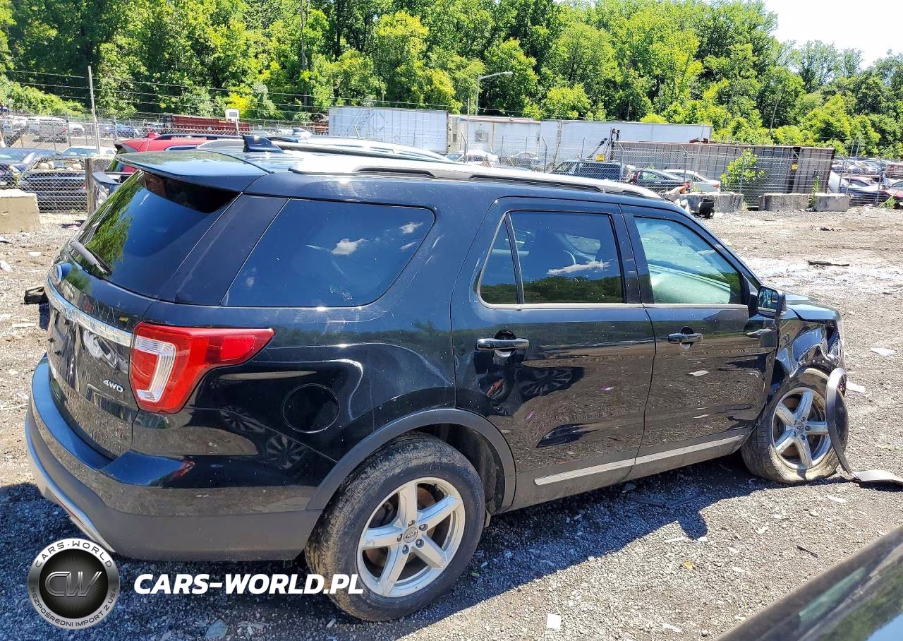 2017 Ford Explorer Xlt VIN:1FM5K8D86HGD81866 - 3