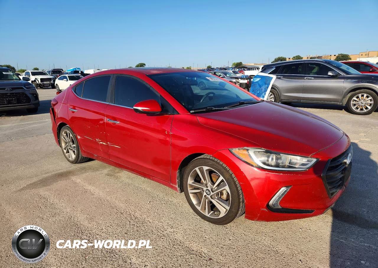2017 Hyundai Elantra Limited VIN:5NPD84LF3HH205571 - 4
