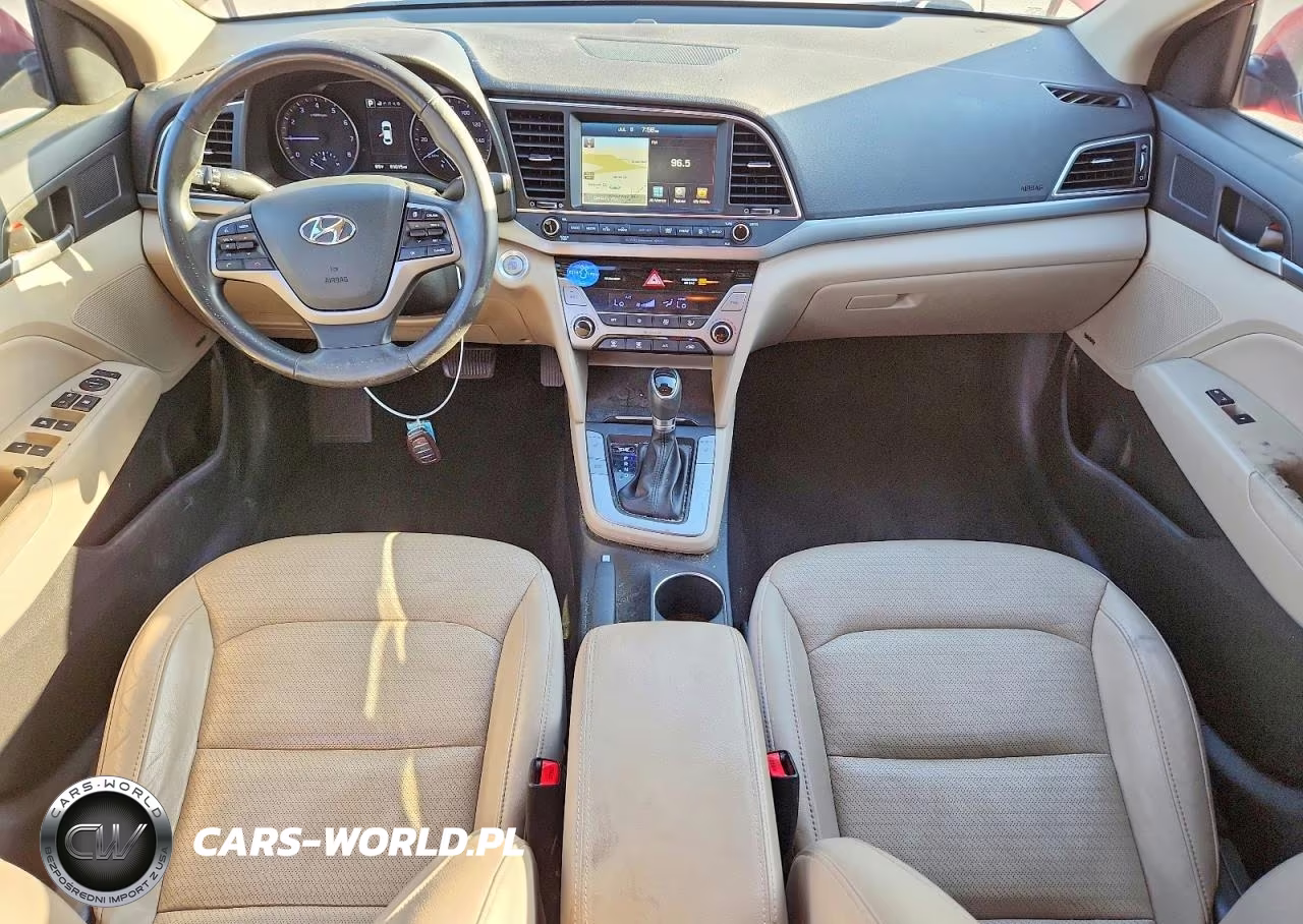 2017 Hyundai Elantra Limited VIN:5NPD84LF3HH205571 - 8