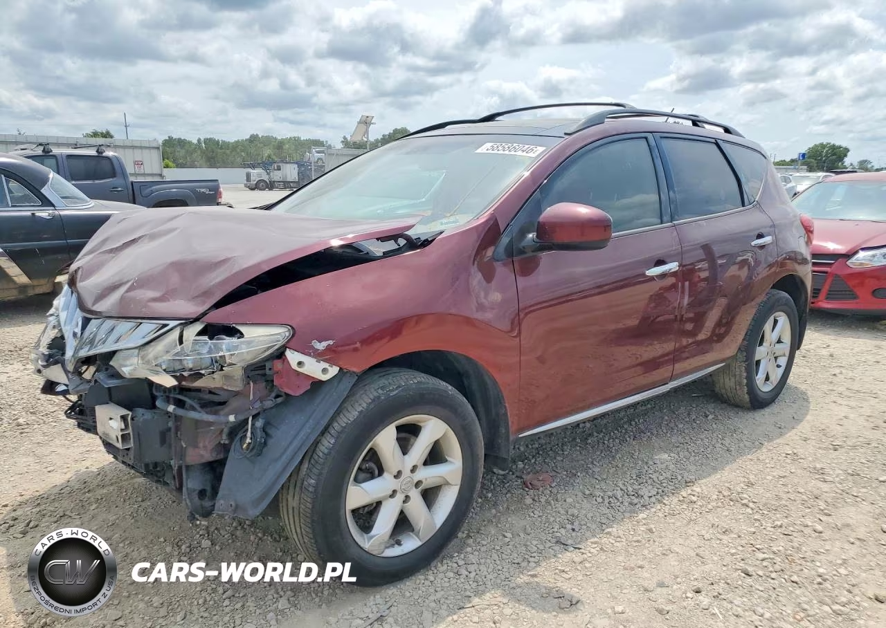 2009 Nissan Murano VIN:JN8AZ18U29W017842 - 1