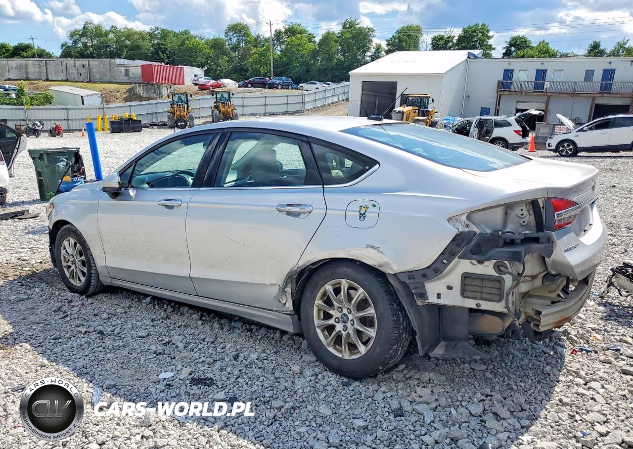2017 Ford Fusion S VIN:3FA6P0G73HR176874 - 2