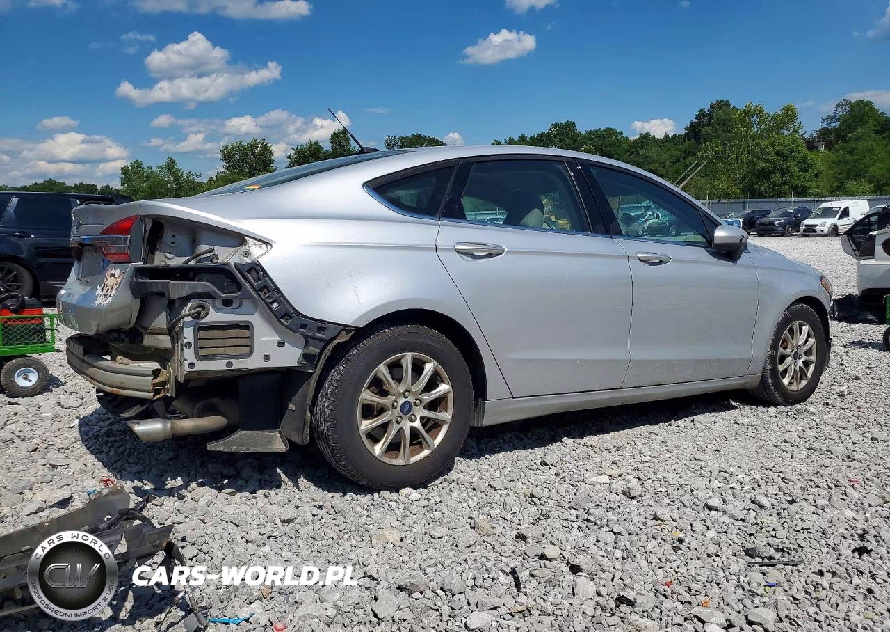 2017 Ford Fusion S VIN:3FA6P0G73HR176874 - 3