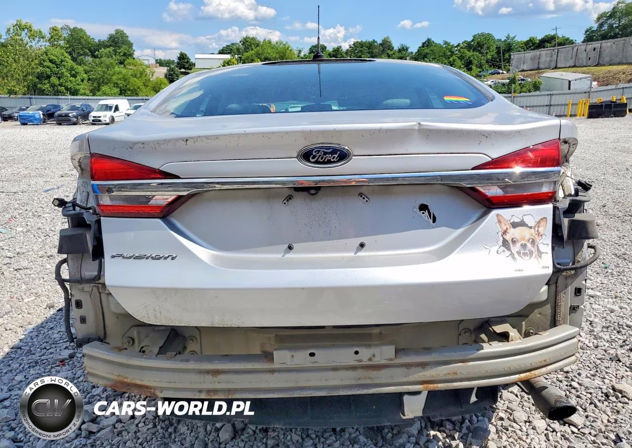 2017 Ford Fusion S VIN:3FA6P0G73HR176874 - 6