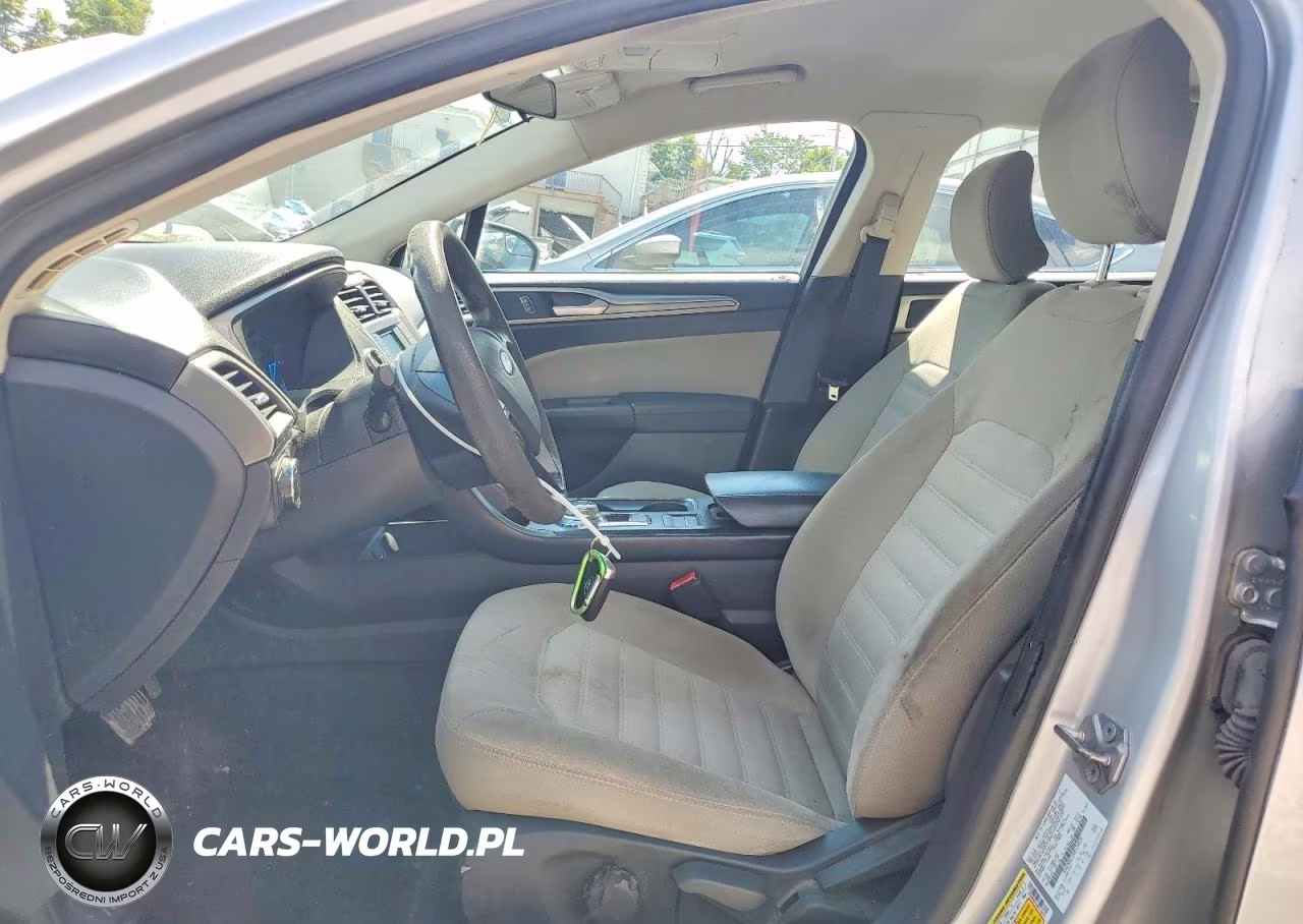 2017 Ford Fusion S VIN:3FA6P0G73HR176874 - 7