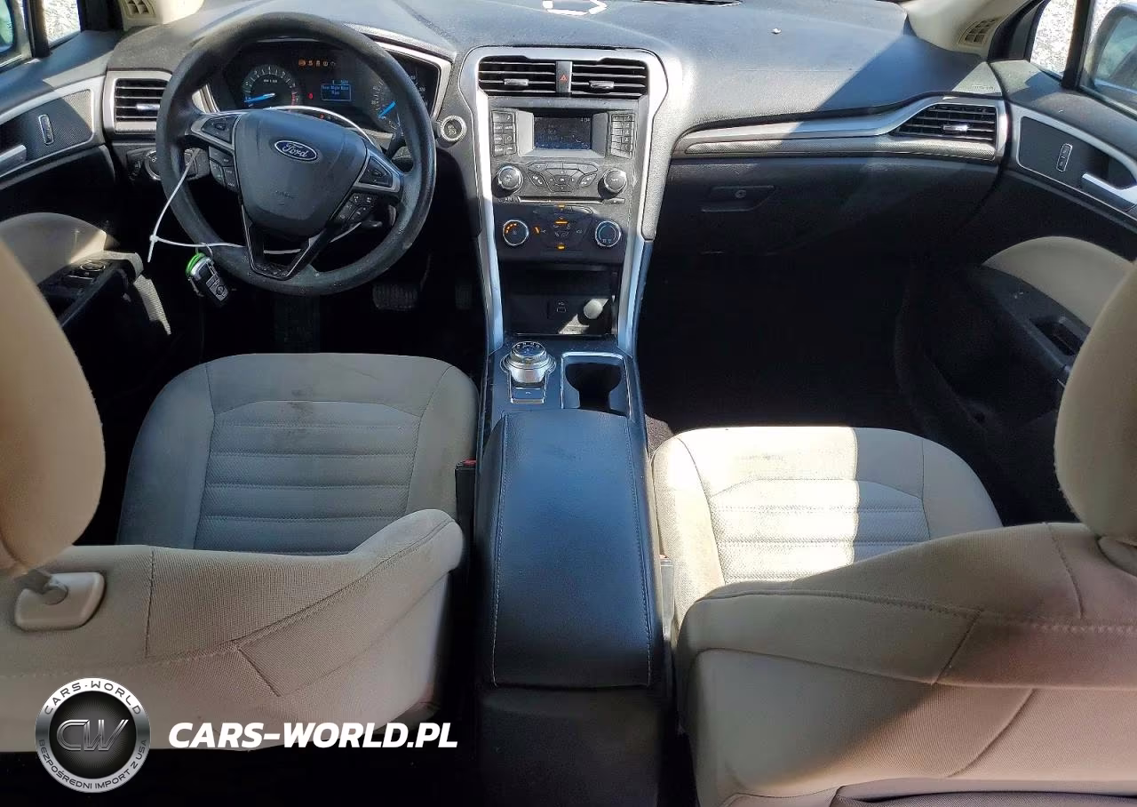 2017 Ford Fusion S VIN:3FA6P0G73HR176874 - 8