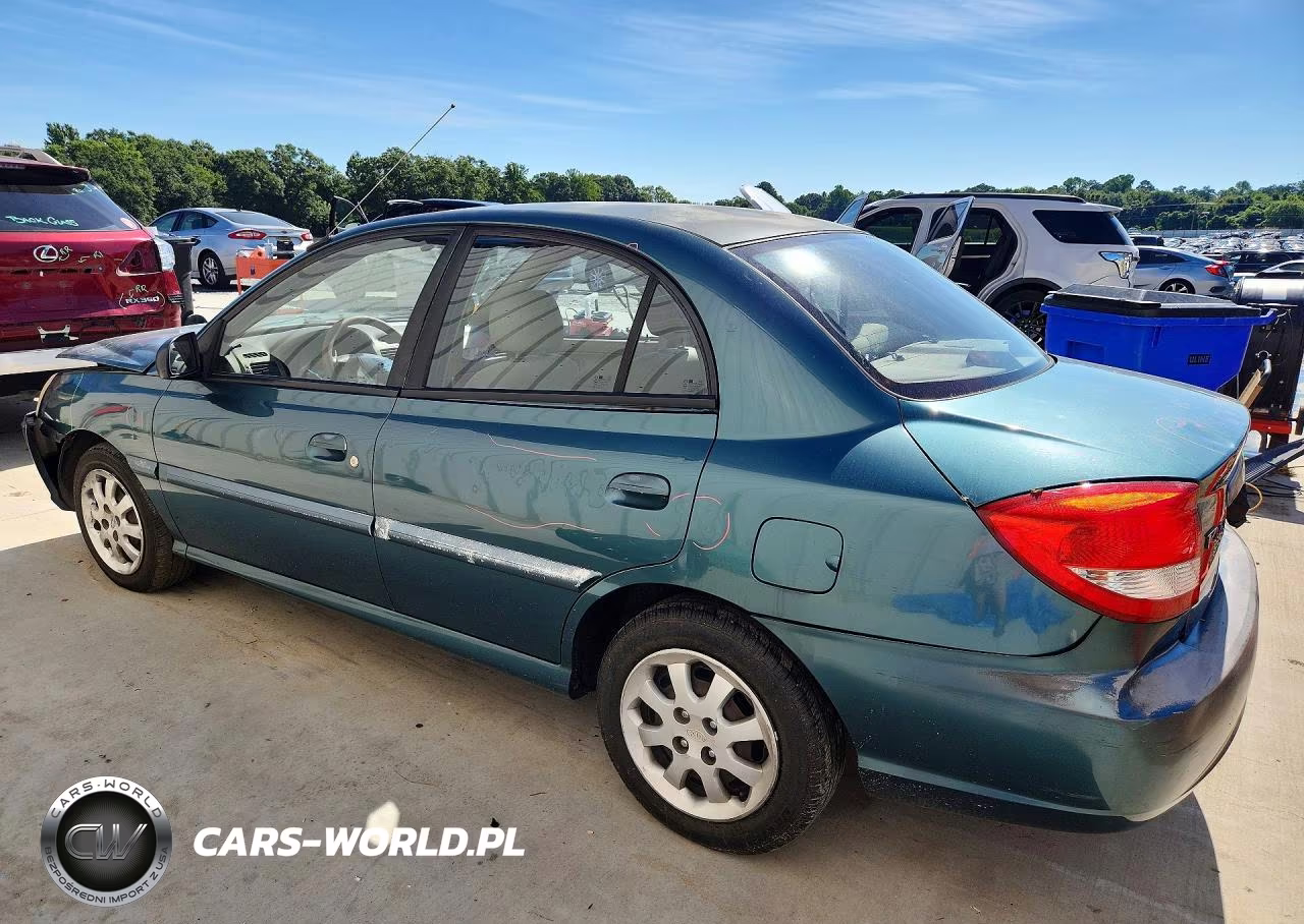 2003 Kia Rio Base VIN:KNADC125636281761 - 2