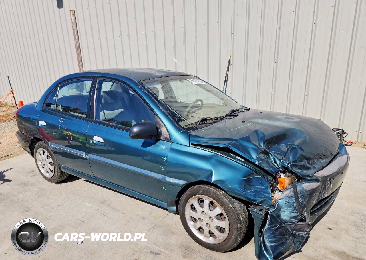 2003 Kia Rio Base VIN:KNADC125636281761 - 4