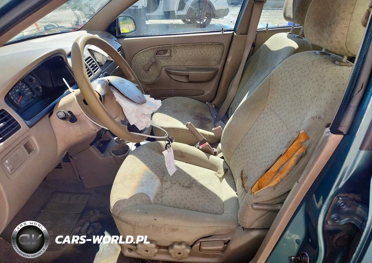 2003 Kia Rio Base VIN:KNADC125636281761 - 7