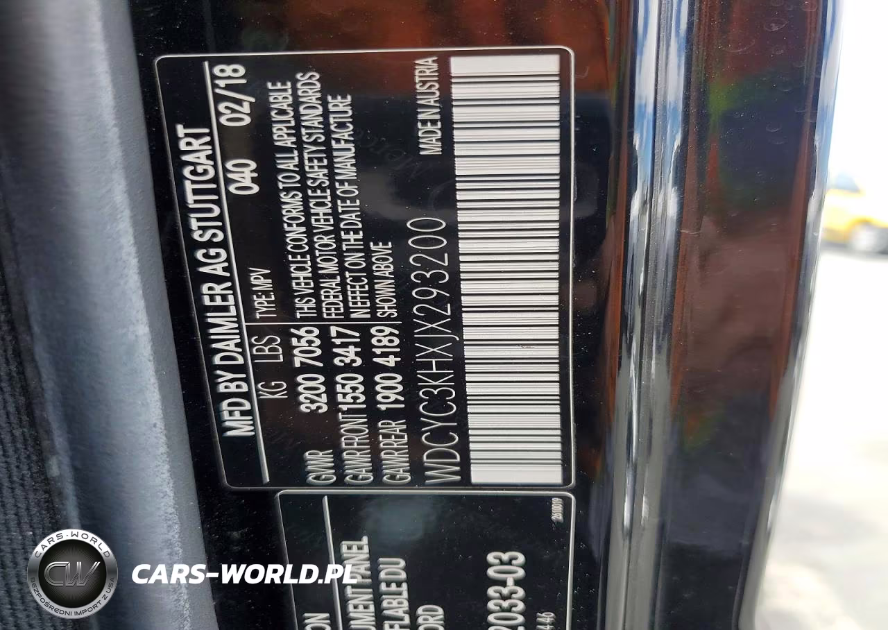 2018 Mercedes-Benz G 550 VIN:WDCYC3KHXJX293200 - 14