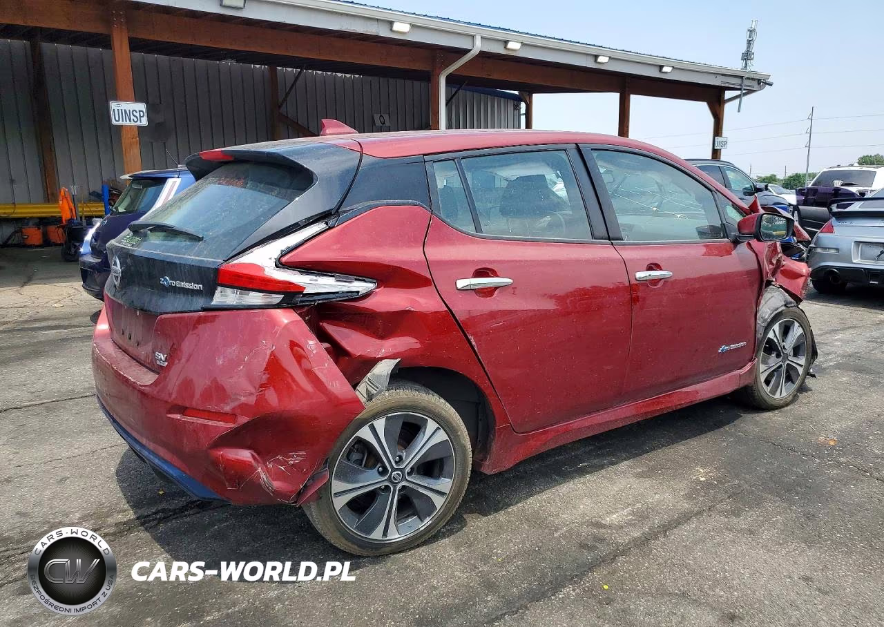 2019 Nissan Leaf Sv Plus VIN:1N4BZ1CP5KC319107 - 3