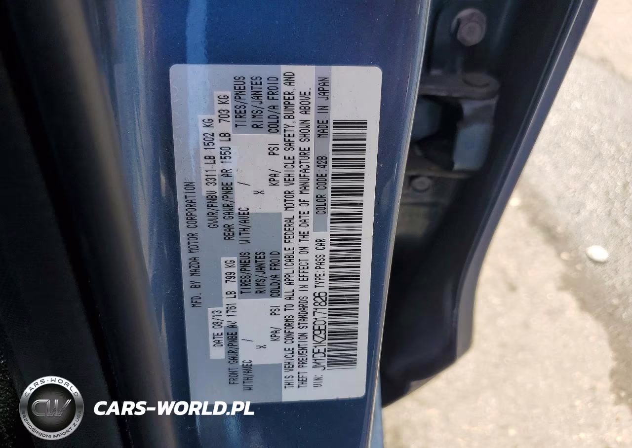 2014 Mazda 2 Touring Automatic VIN:JM1DE1KZ9E0171826 - 12