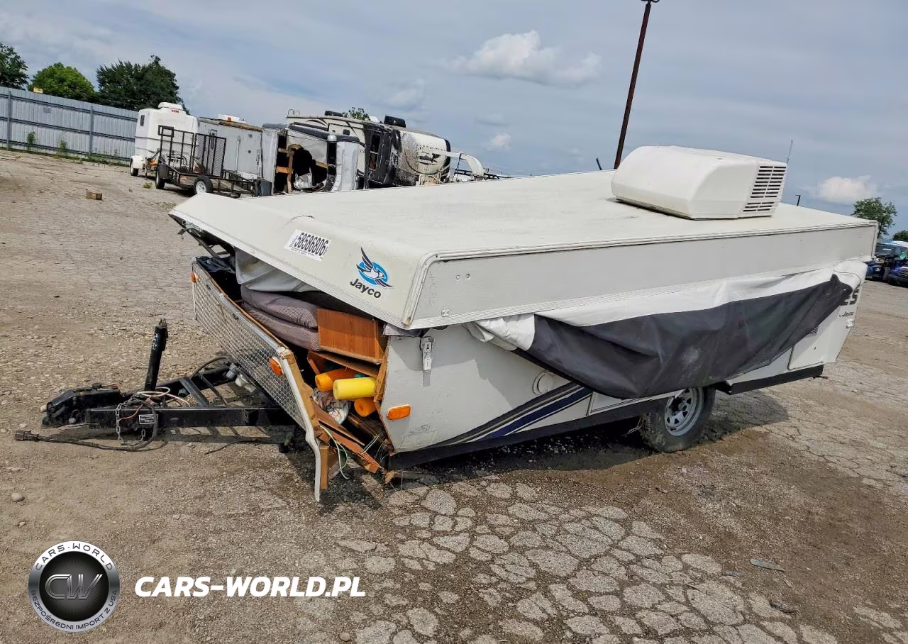 2008 Jayco Rv Trailer VIN:1UJAJ01G781BD0486 - 2
