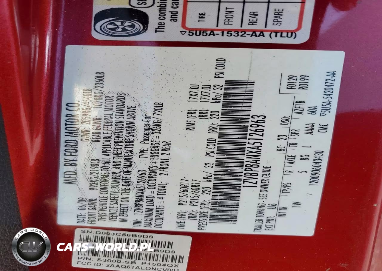 2010 Ford Mustang VIN:1ZVBP8ANXA5126963 - 12