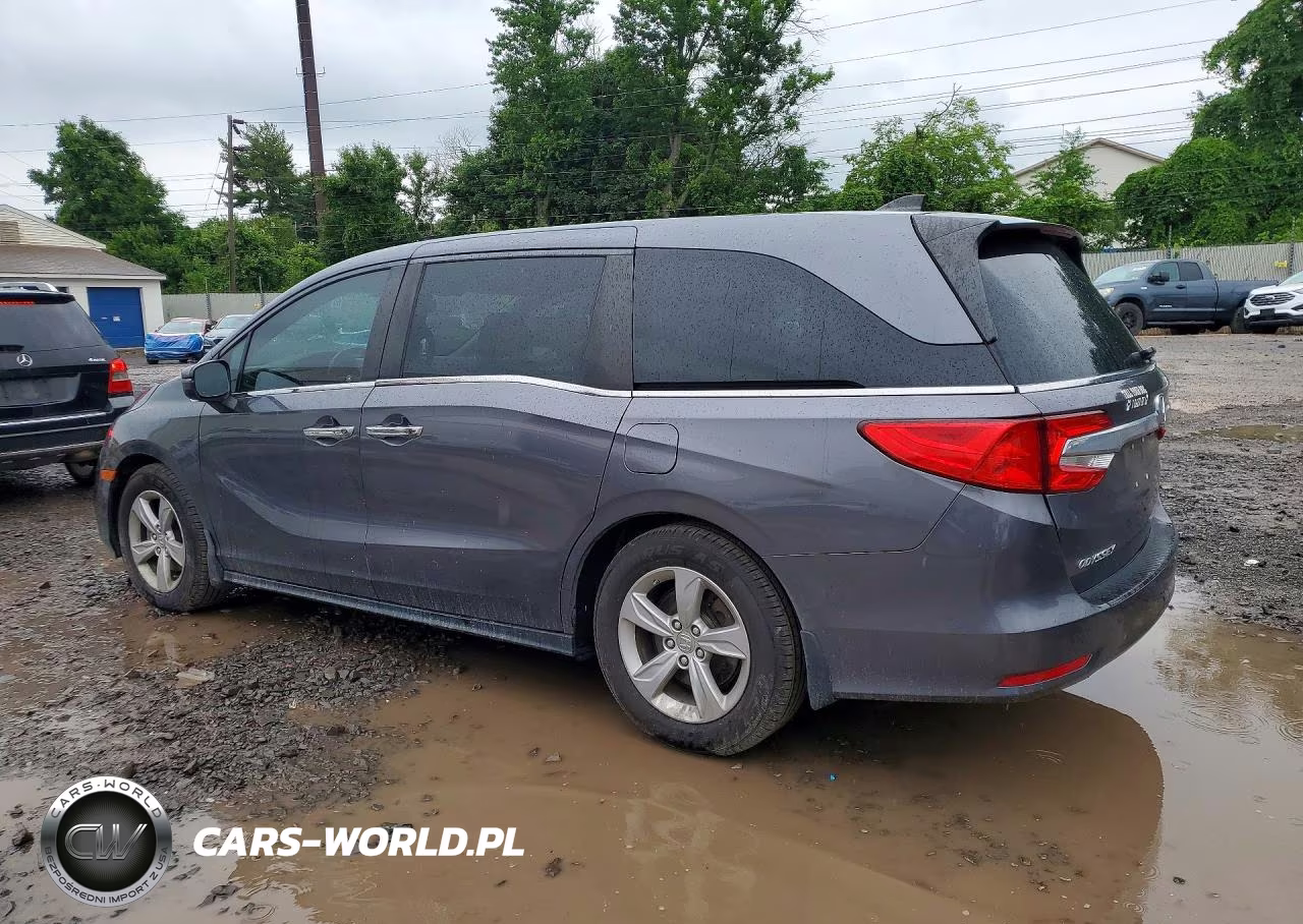2019 Honda Odyssey Exl VIN:5FNRL6H73KB124755 - 2