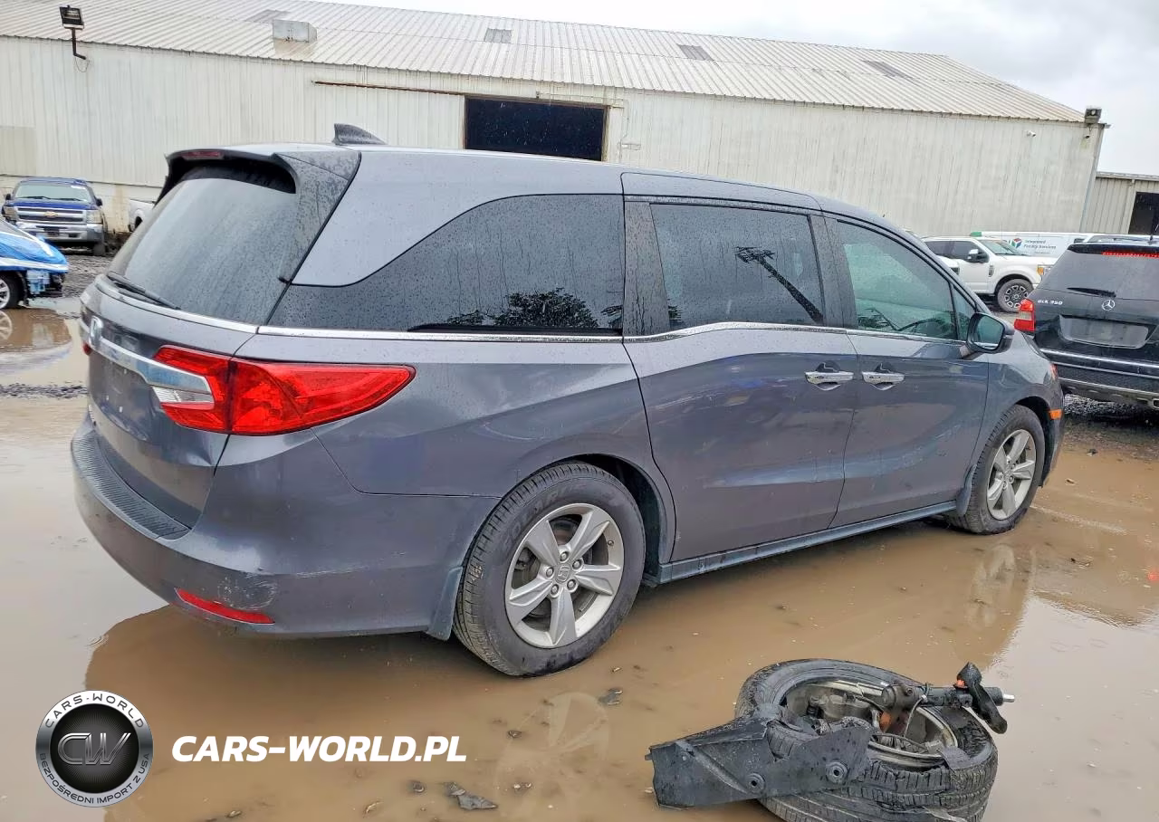 2019 Honda Odyssey Exl VIN:5FNRL6H73KB124755 - 3