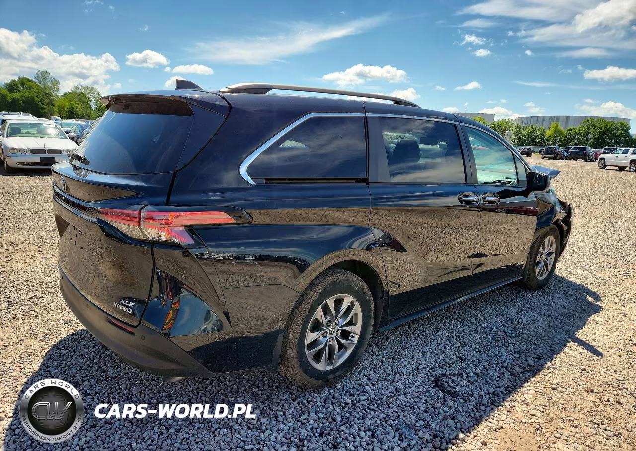 2021 Toyota Sienna Xle VIN:5TDYSKFC5MS019849 - 3